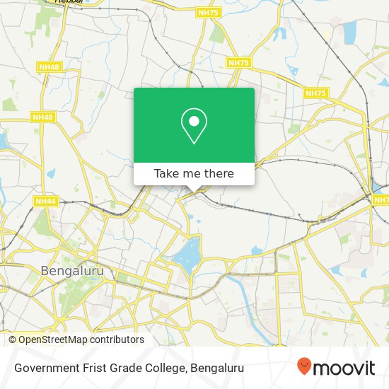 Government Frist Grade College map