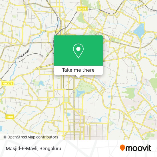 Masjid-E-Mavli map