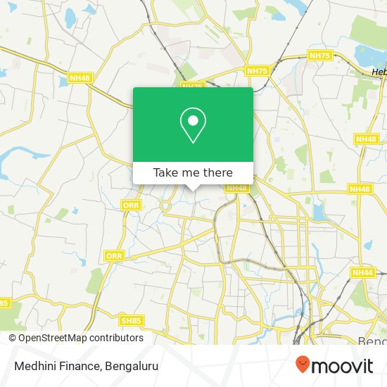 Medhini Finance map