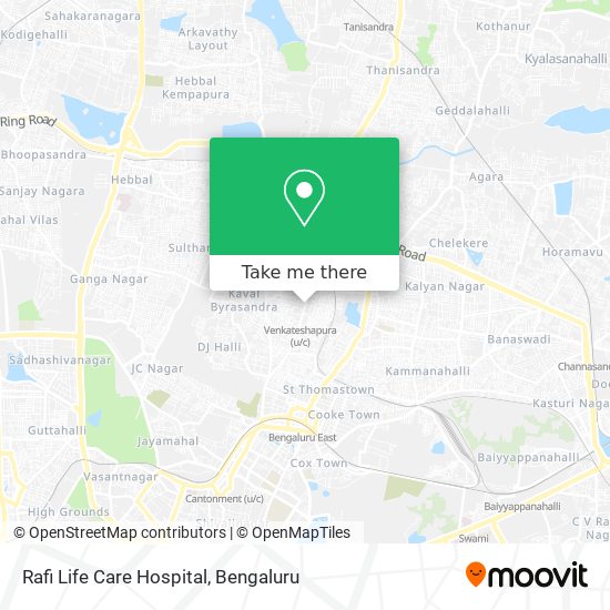 Rafi Life Care Hospital map