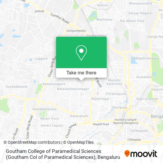 Goutham College of Paramedical Sciences map