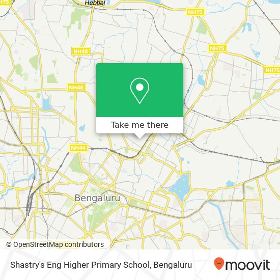 Shastry's Eng Higher Primary School map