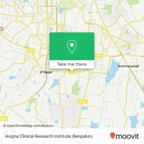 Avigna Clinical Research Institute map