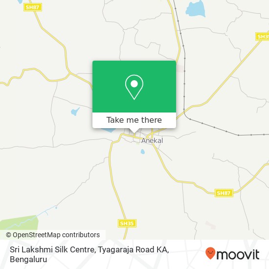 Sri Lakshmi Silk Centre, Tyagaraja Road KA map