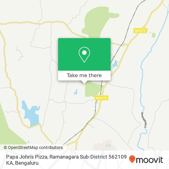 Papa John's Pizza, Ramanagara Sub-District 562109 KA map