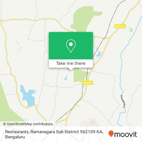 Restaurants, Ramanagara Sub-District 562109 KA map