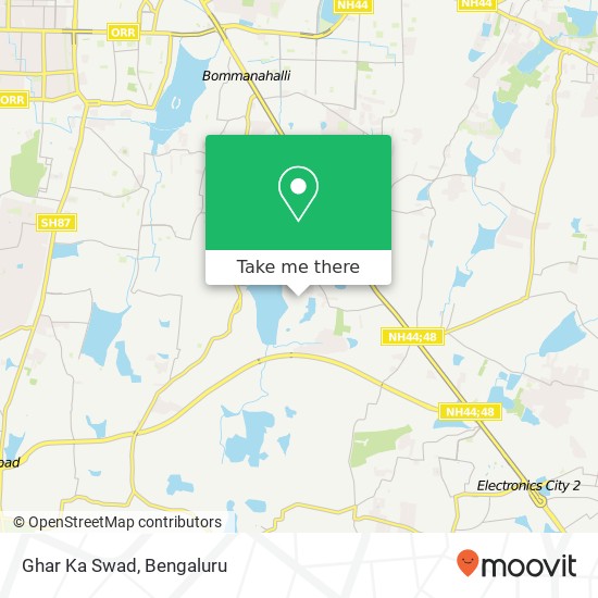 Ghar Ka Swad, Hosur Road Bengaluru 560068 KA map