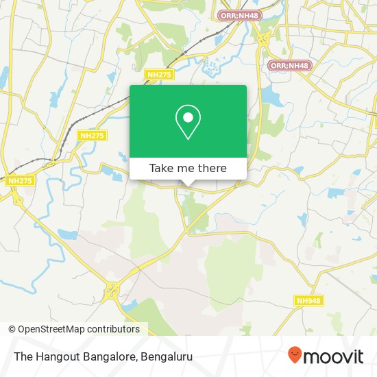 The Hangout Bangalore, Dr Vishnuvardhan Road Bengaluru 560098 KA map