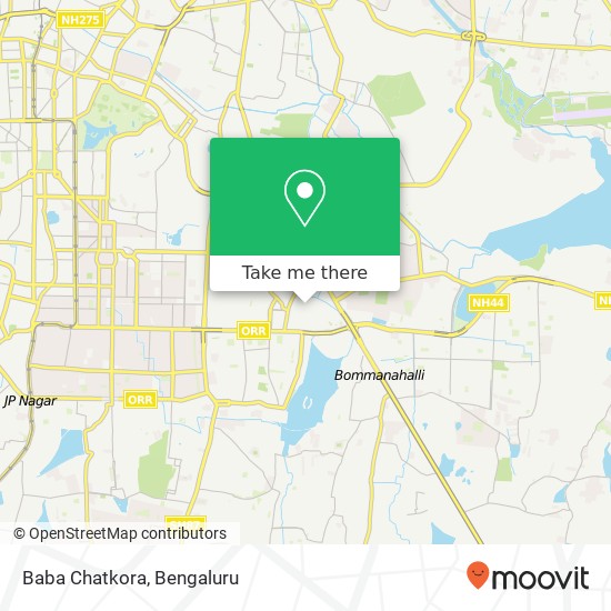 Baba Chatkora, 16th Main Road Bengaluru 560068 KA map