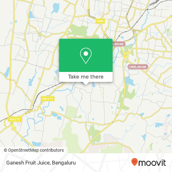 Ganesh Fruit Juice, Main Road Bengaluru 560098 KA map