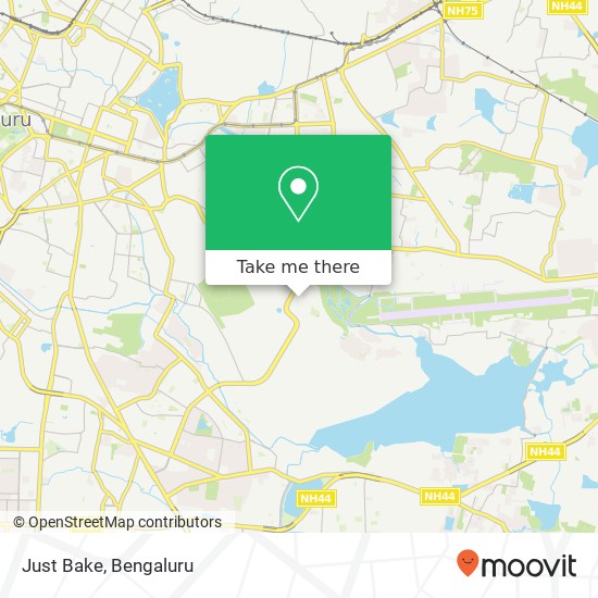 Just Bake, Embassy Golf Links Road Bengaluru 560071 KA map