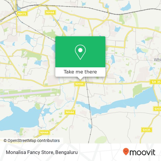 Monalisa Fancy Store, 100 Feet Ring Road Bengaluru KA map