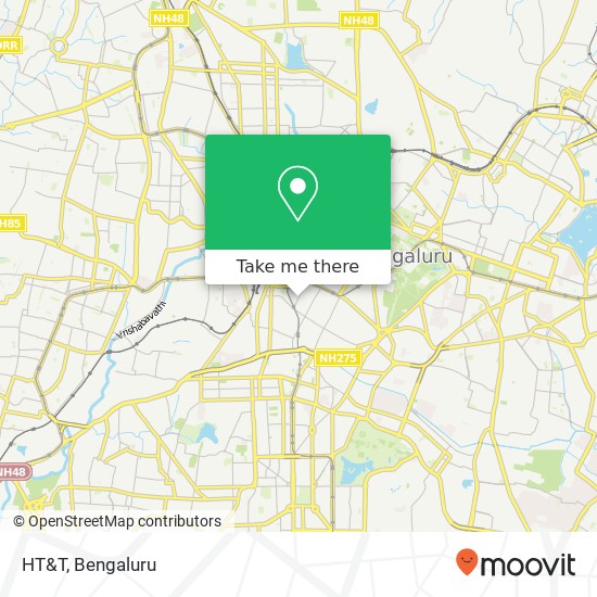 HT&T, Srinivasa Mandiram Road KA map