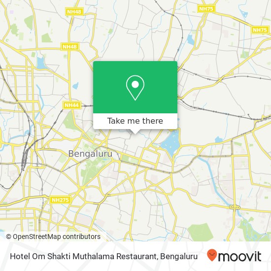 Hotel Om Shakti Muthalama Restaurant, Seppings Road Bengaluru 560001 KA map