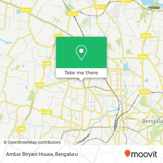 Ambur Biryani House, 11th Cross Road Bengaluru 560086 KA map