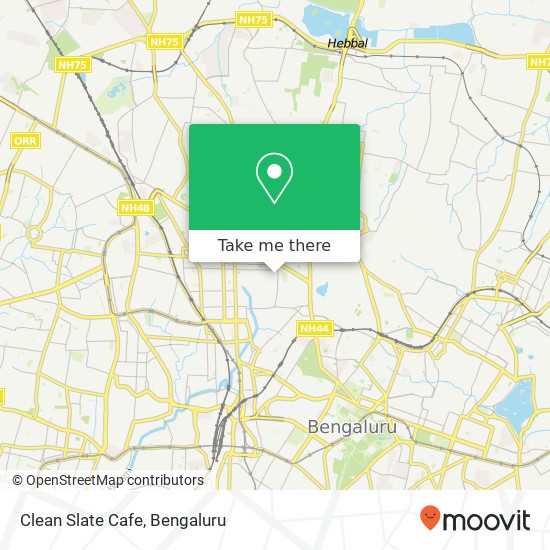 Clean Slate Cafe, 14th Cross Road Bengaluru 560003 KA map