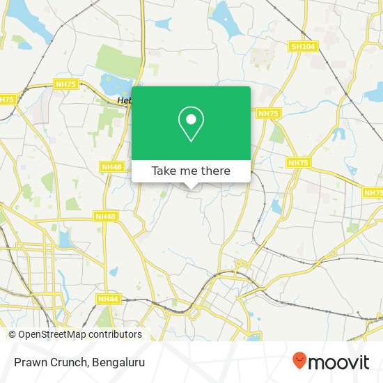 Prawn Crunch, Dinnur Main Road Bengaluru 560032 KA map