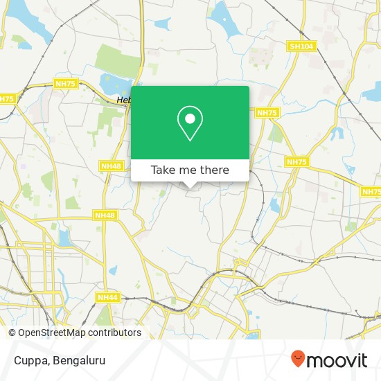Cuppa, Dinnur Main Road Bengaluru 560032 KA map