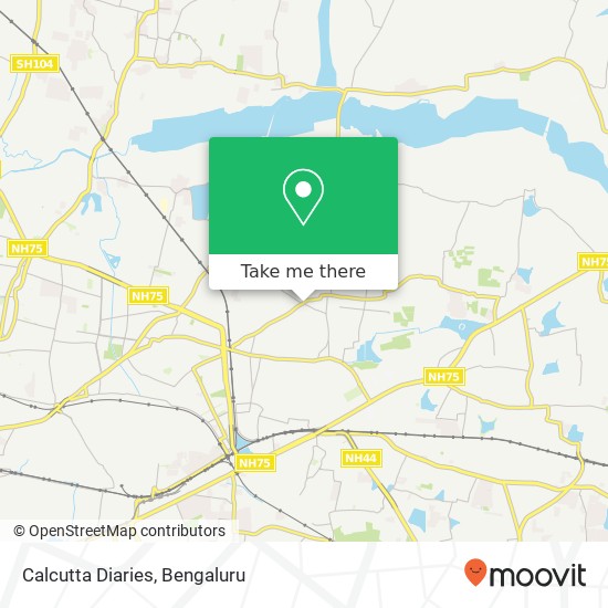 Calcutta Diaries, Raghavendra Circle Bengaluru 560016 KA map