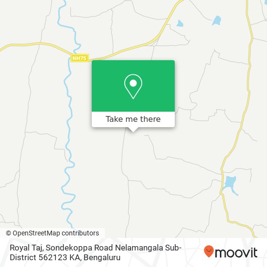 Royal Taj, Sondekoppa Road Nelamangala Sub-District 562123 KA map