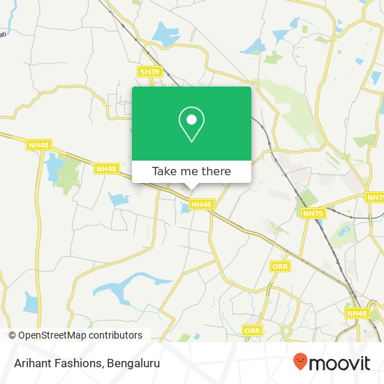 Arihant Fashions, 1st Main Road Bengaluru 560057 KA map