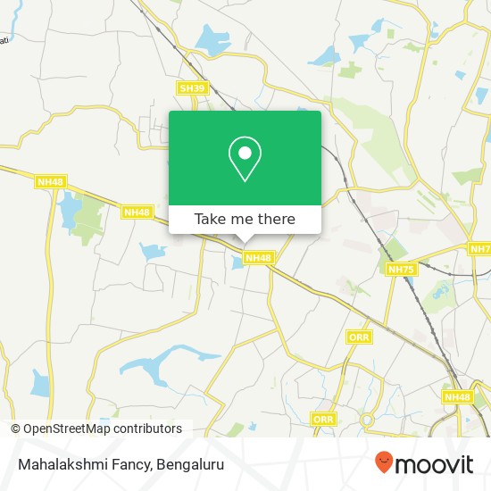 Mahalakshmi Fancy, 1st Main Road Bengaluru 560057 KA map