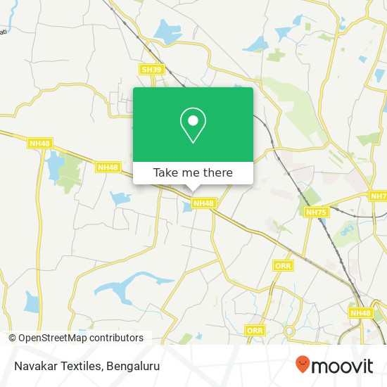 Navakar Textiles, 1st Main Road Bengaluru 560057 KA map