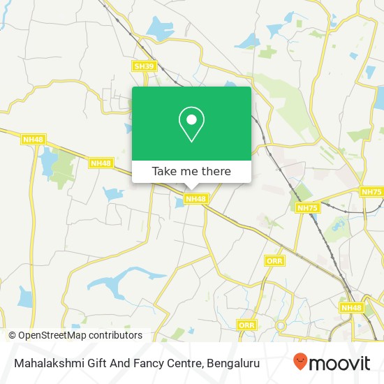 Mahalakshmi Gift And Fancy Centre, Coconut Garden Road KA map