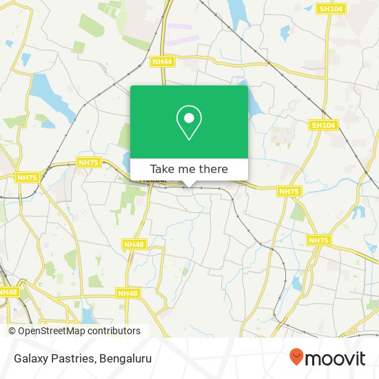 Galaxy Pastries, Main Road Bengaluru 560032 KA map