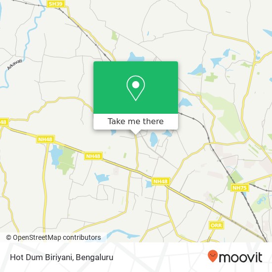 Hot Dum Biriyani, SH-39 KA map