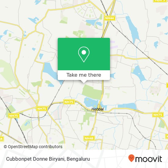 Cubbonpet Donne Biryani, Dee Enclave Main Road Bengaluru 560092 KA map