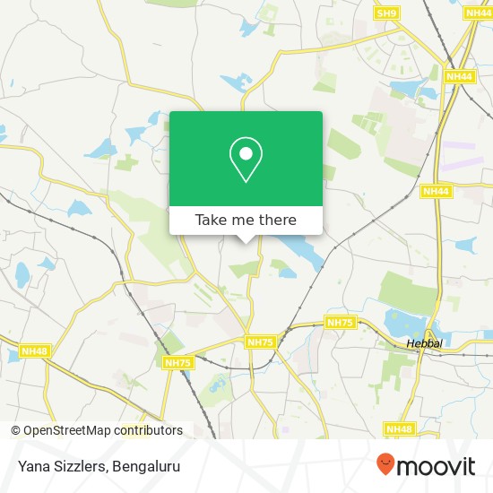 Yana Sizzlers, Bengaluru 560097 KA map