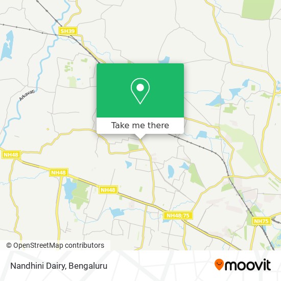 Nandhini Dairy map