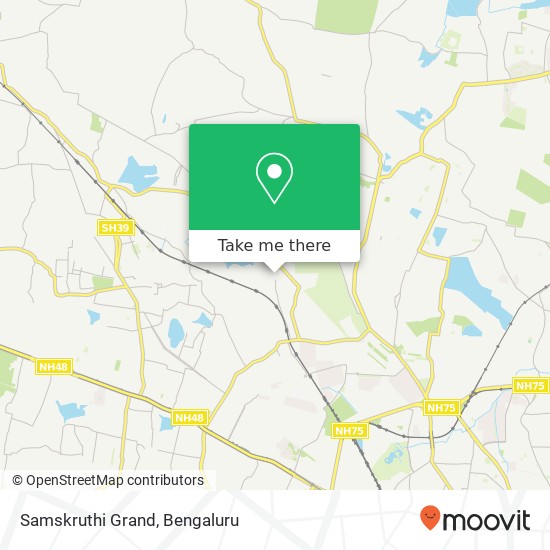 Samskruthi Grand, Abbigere Main Road KA map