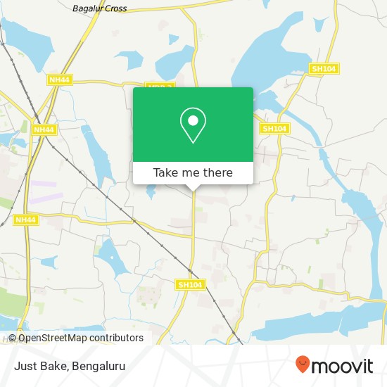 Just Bake, 80 FT Road Bengaluru 560064 KA map