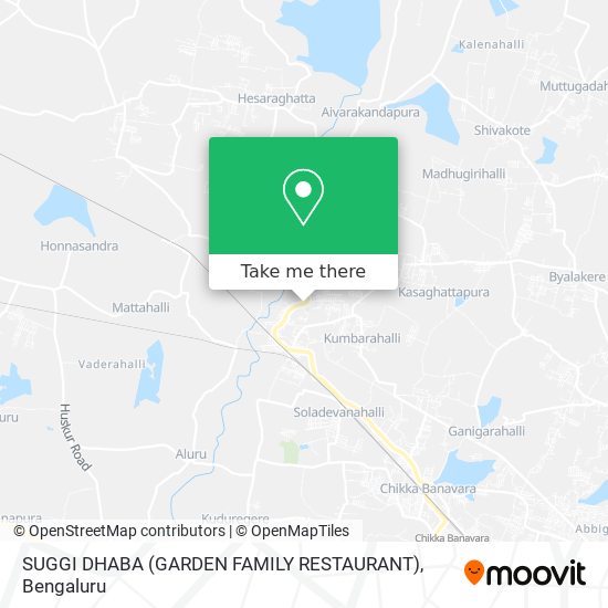 SUGGI DHABA (GARDEN FAMILY RESTAURANT) map