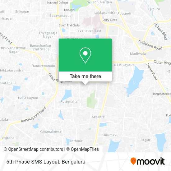 5th Phase-SMS Layout map