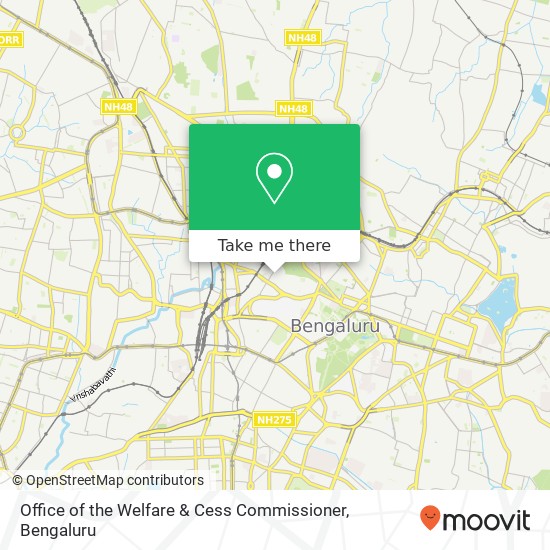 Office of the Welfare & Cess Commissioner map