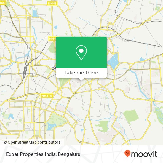 Expat Properties India map