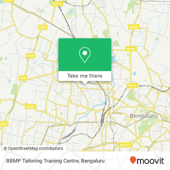 BBMP Tailoring Training Centre map