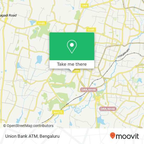 Union Bank ATM map