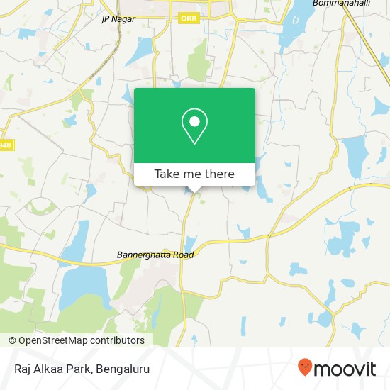 Raj Alkaa Park map