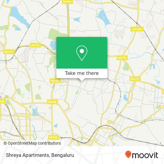Shreya Apartments map