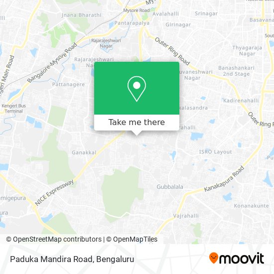 Paduka Mandira Road map