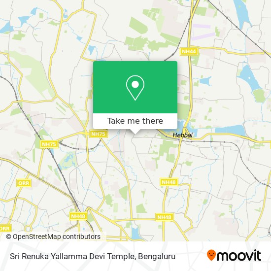 Sri Renuka Yallamma Devi Temple map