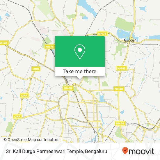 Sri Kali Durga Parmeshwari Temple map