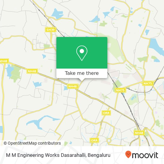 M M Engineering Works Dasarahalli map