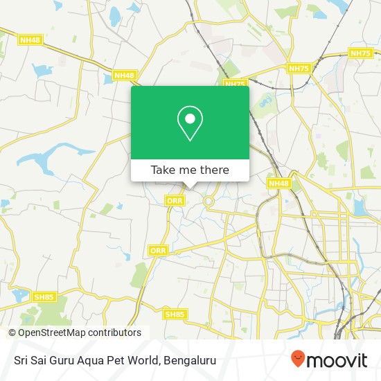 Sri Sai Guru Aqua Pet World map