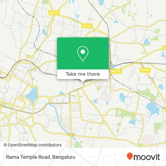 Rama Temple Road map