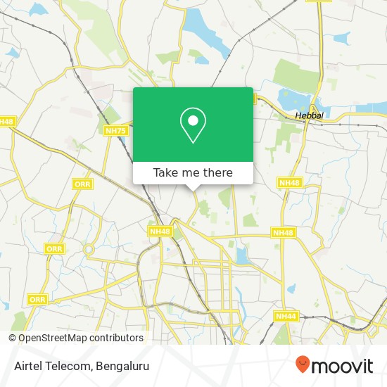 Airtel Telecom map
